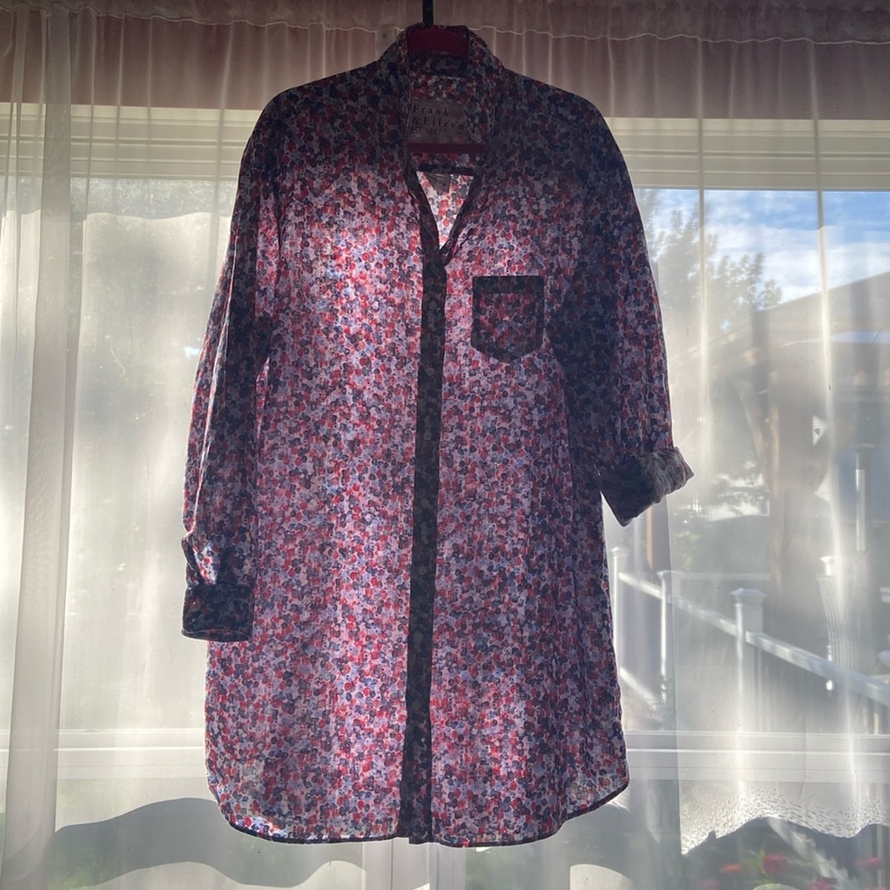 Frank & Eileen Mary dress.  100% linen, size L.